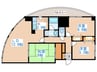 タ－ミナルプラザ３６ 3LDKの間取り