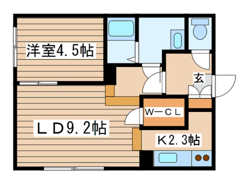 間取図 エスパス