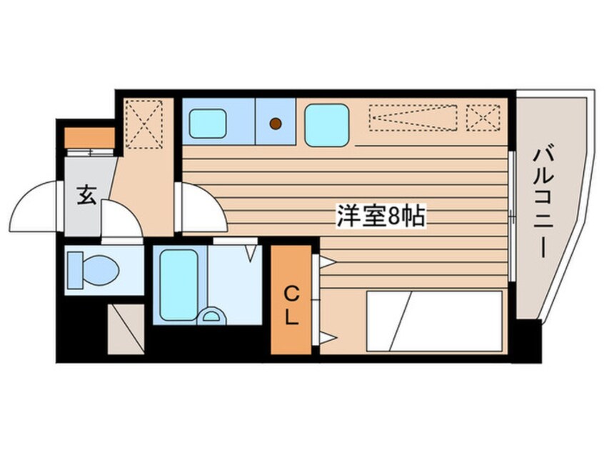 間取図 アンジェリ－ク・コア