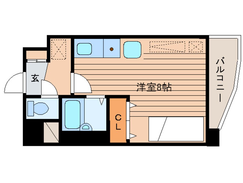 間取図 アンジェリ－ク・コア