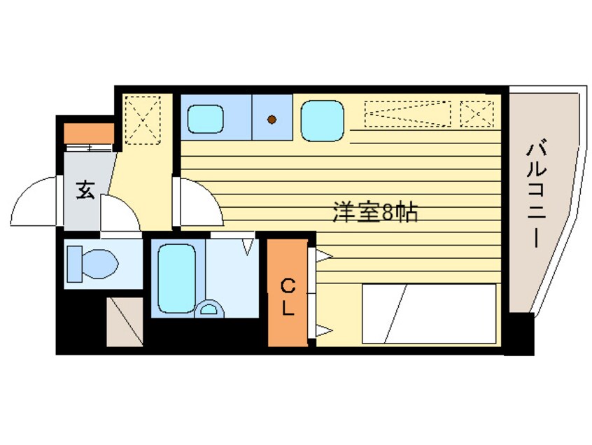 間取図 アンジェリ－ク・コア