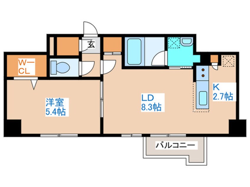 間取図 NCウイング白石