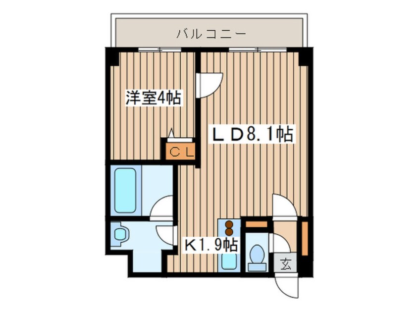 間取図 イリオス　エフタ