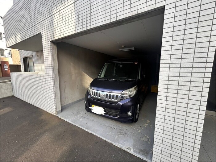 駐輪場 リベルティ平岸