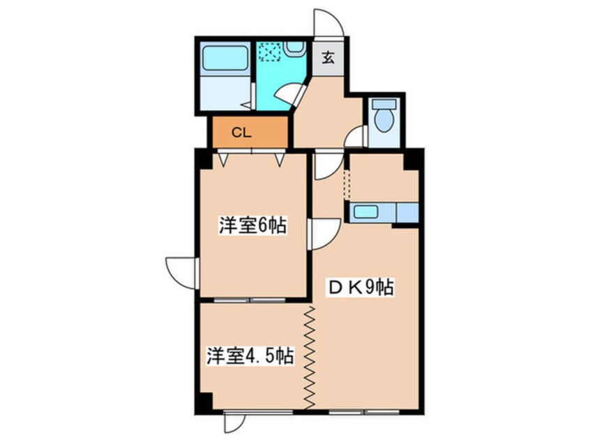 間取図 エクセル神宮