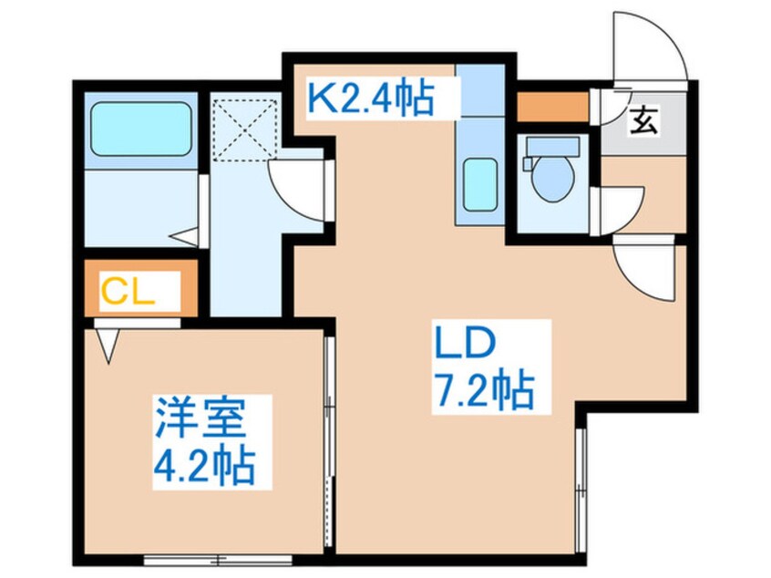 間取図 Maurice　（モーリス）