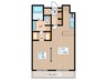ＰＬＡＣＥ５４ 1LDKの間取り