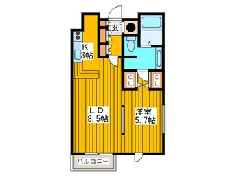 間取図 ＰＬＡＣＥ５４