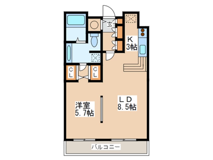 間取図 ＰＬＡＣＥ５４