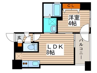 間取図 クラッセ麻生ステ－ション