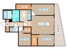 K-ROUD東札幌 3LDKの間取り