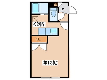 間取図 LEGANNEX N19