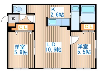 間取図 リッツハウス山の手