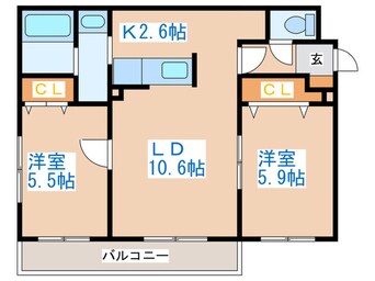 間取図 リッツハウス山の手