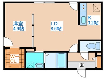 間取図 effort hondori