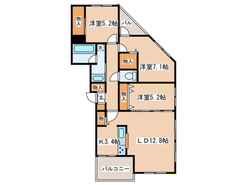 間取図 M-SELECTION.STELLA