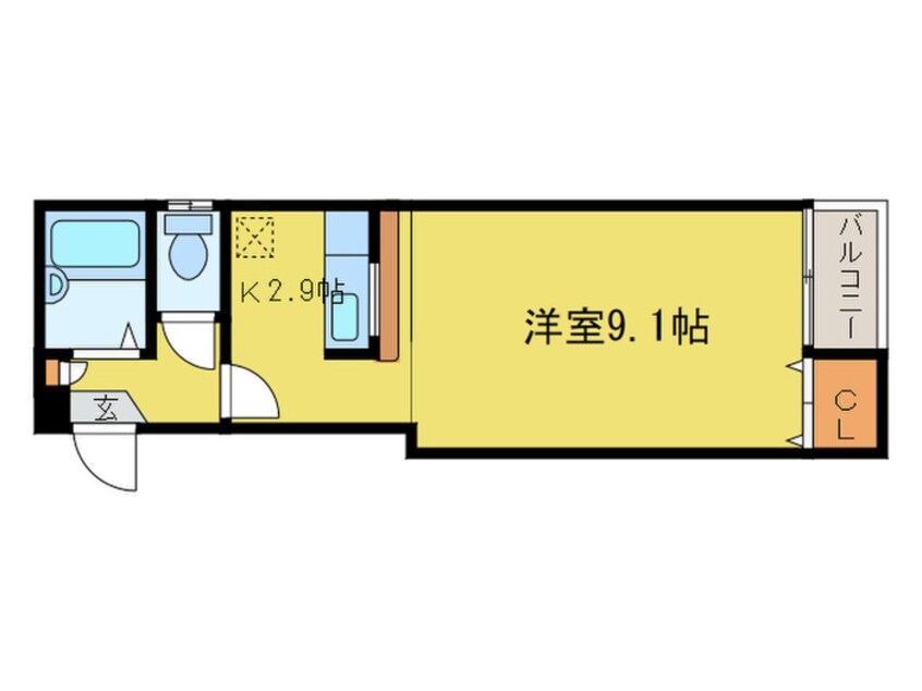 間取図 ノ－スコ－ト１８