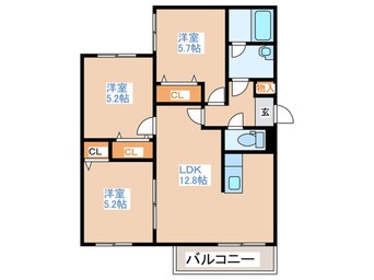 間取図 シティレジデンス豊平
