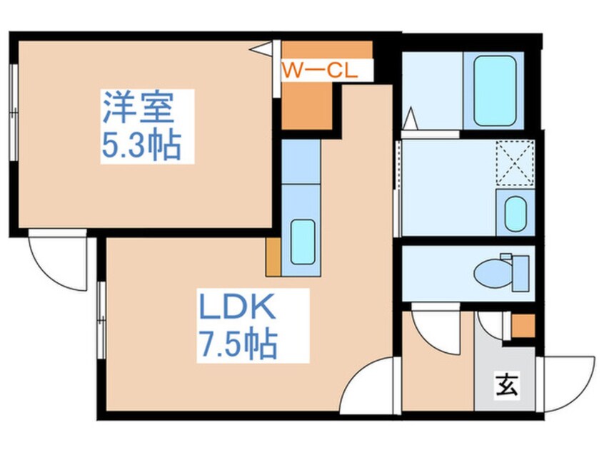 間取図 ペシェ澄川