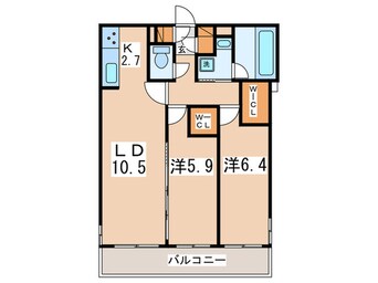 間取図 ASAHIYAMACITY.STELLA