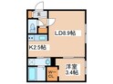 La Casa del Soleの間取図