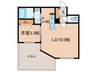 La Casa del Sole 1LDKの間取り