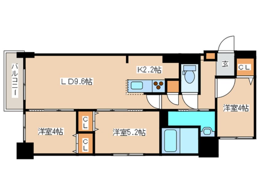 間取図 PRIME　URBAN　札幌医大前