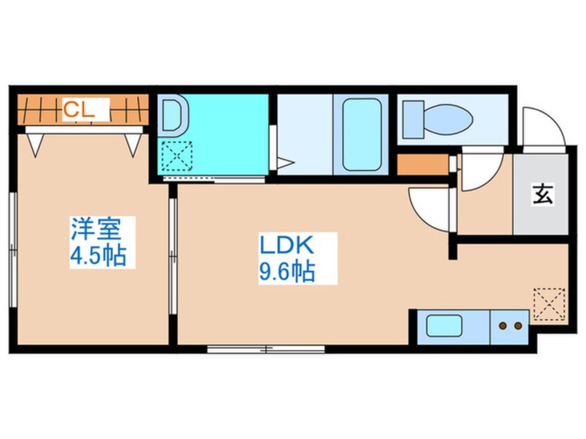間取図 ﾌﾞﾗﾝｼｬｰﾙｄｅ　ｓｔｅｌｌａ