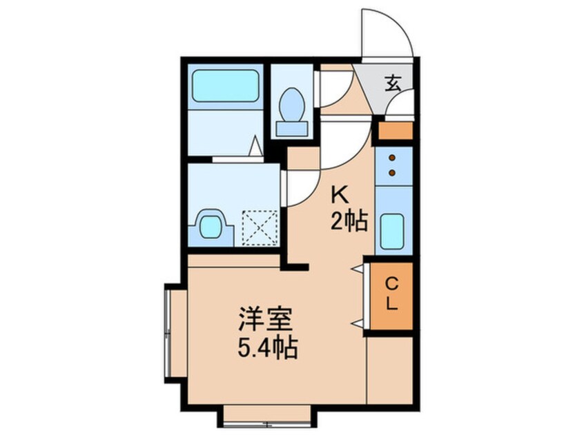 間取図 Mteel西麻生
