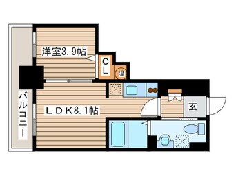 間取図 パシフィックタワ－札幌