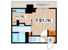 パシフィックタワ－札幌 1Kの間取り