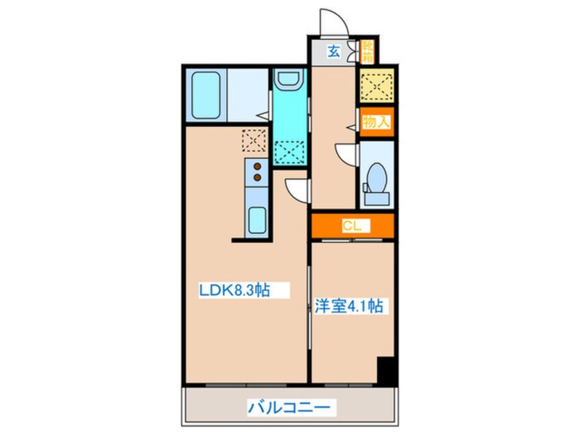 間取図 イリオス中島公園