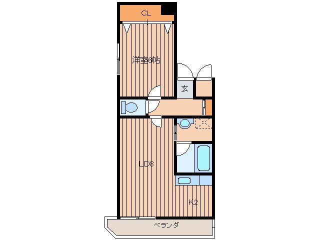 間取り図 レジ－ナＮ２０