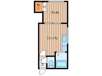 間取図 ア－バンコ－ト北２１条