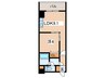 コートロティS15 1LDKの間取り