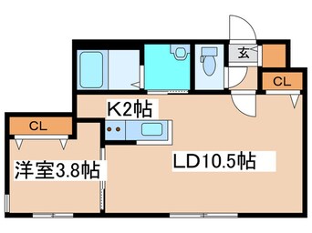 間取図 ラ・エスペランス豊平公園