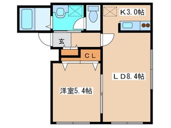 間取図 グランメ－ルアイン