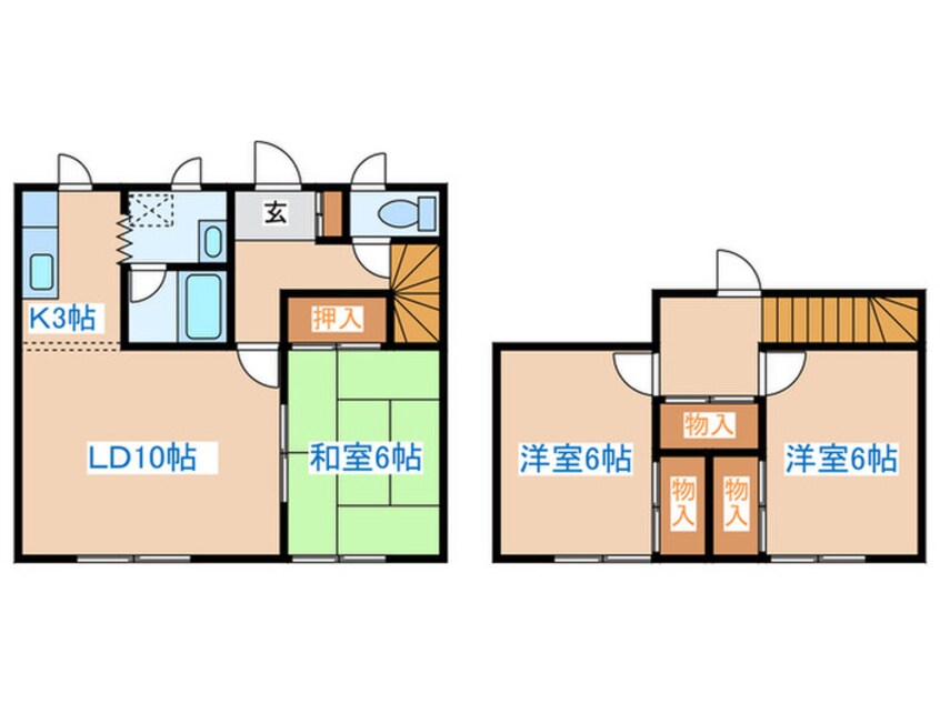 間取図 フォレストⅠ