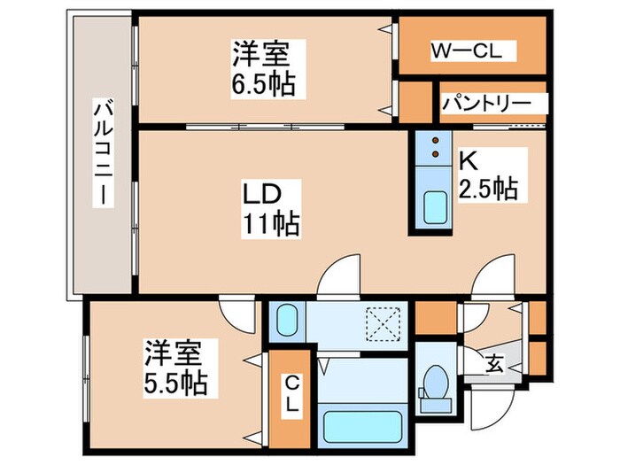 間取り図 Partire裏参道