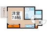 プライマル札幌北18条 1Rの間取り