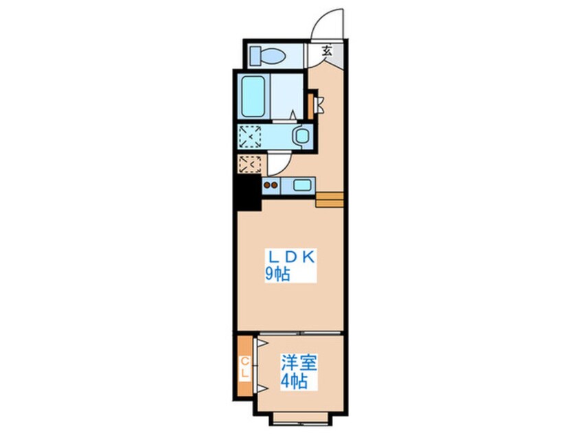 間取図 パ－クヒルズ中央１２