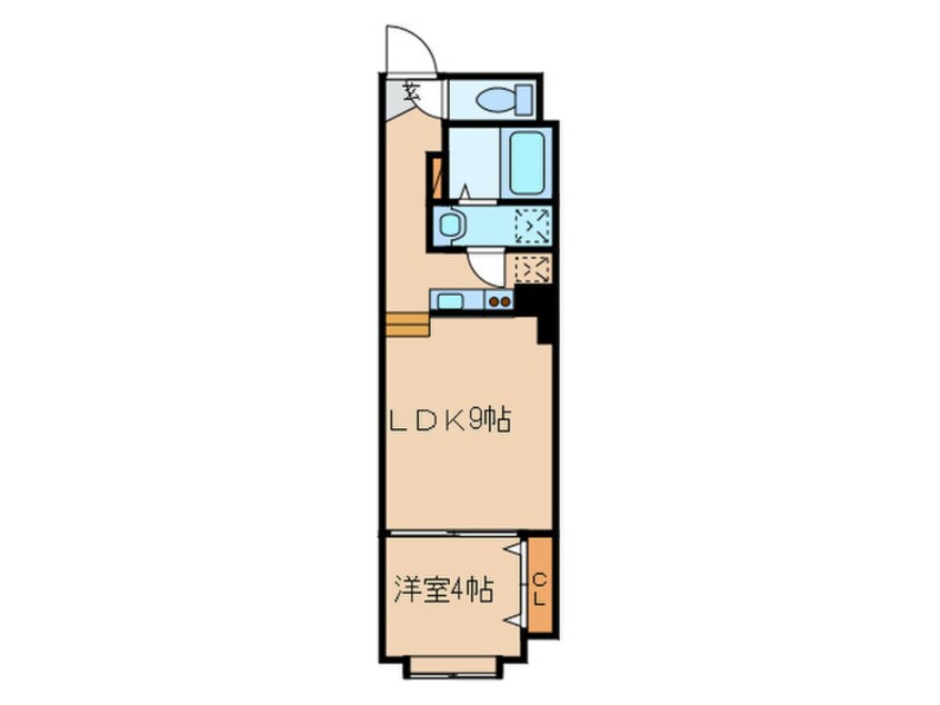 間取図 パ－クヒルズ中央１２