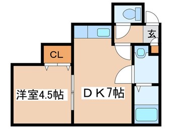 間取図 アドバンス中島公園