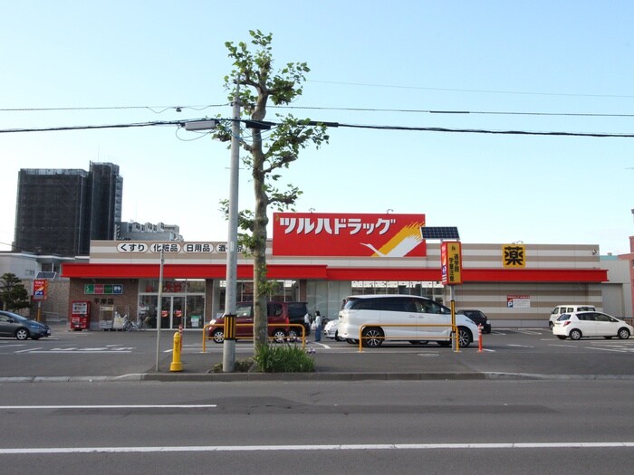 ツルハドラッグ平岸店(ドラッグストア)まで500m フェリ－ス豊平