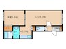 グランメール菊水上町 1LDKの間取り