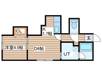 間取図 アルティス環状通Ⅰ