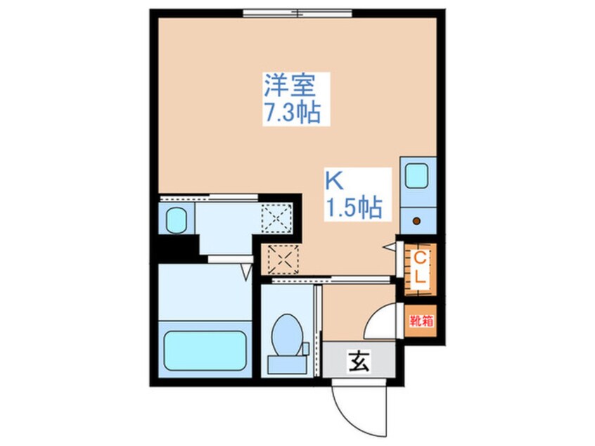 間取図 JeekBlau豊平