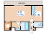AYA　HiLLS 1Kの間取り