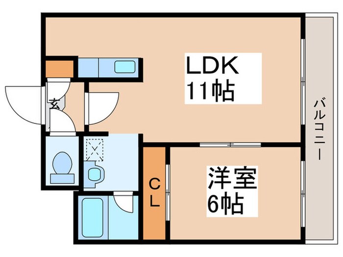 間取り図 ドエル札幌南6条Ⅱ
