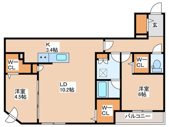 間取図 アルファスクエアS17